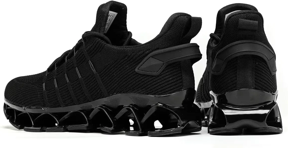 Mens Running Shoes Mesh Breathable Trail Runners Fashion Sport Blade Walking Tennis Sneakers