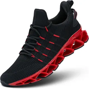 Mens Running Shoes Mesh Breathable Trail Runners Fashion Sport Blade Walking Tennis Sneakers