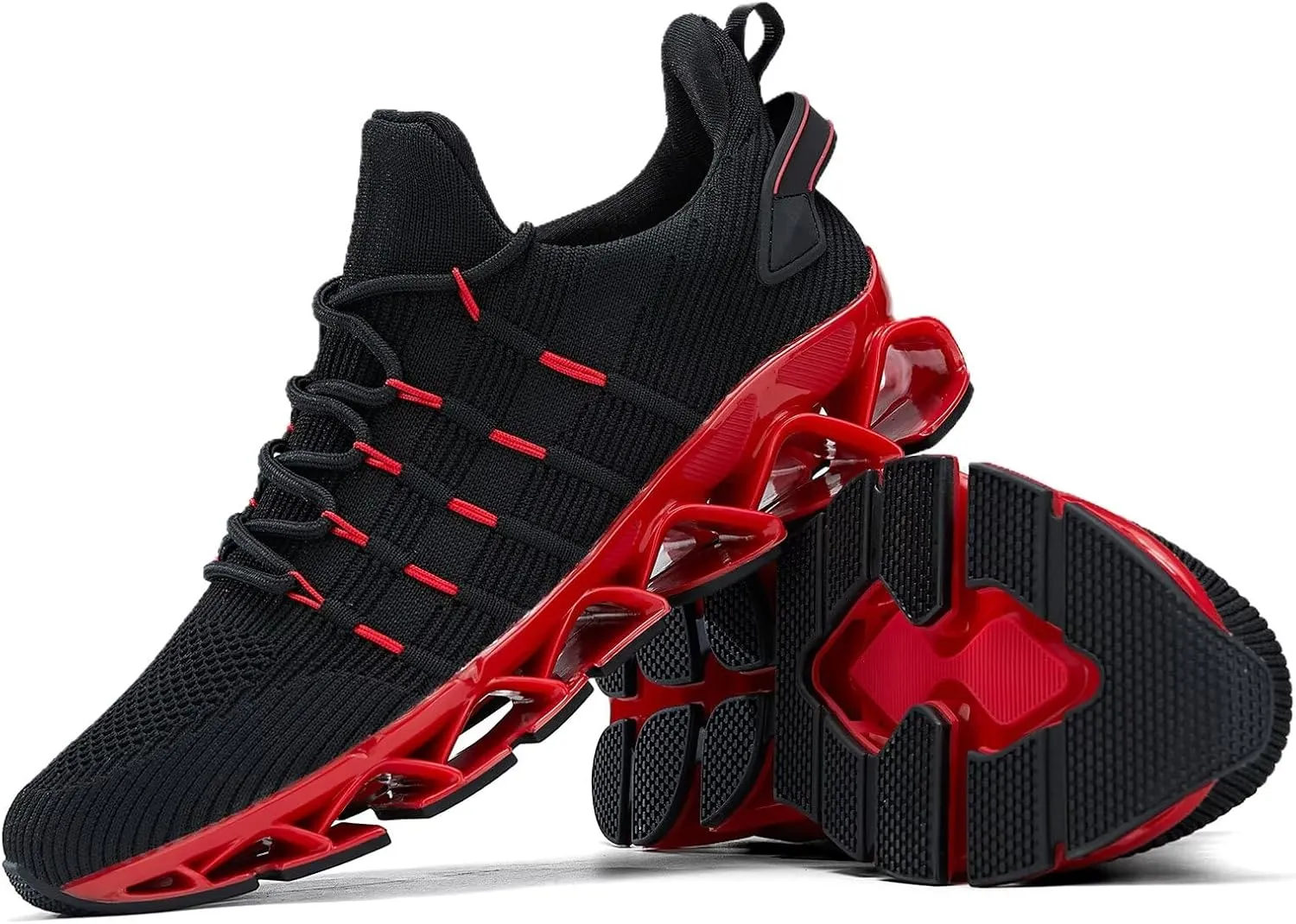 Mens Running Shoes Mesh Breathable Trail Runners Fashion Sport Blade Walking Tennis Sneakers