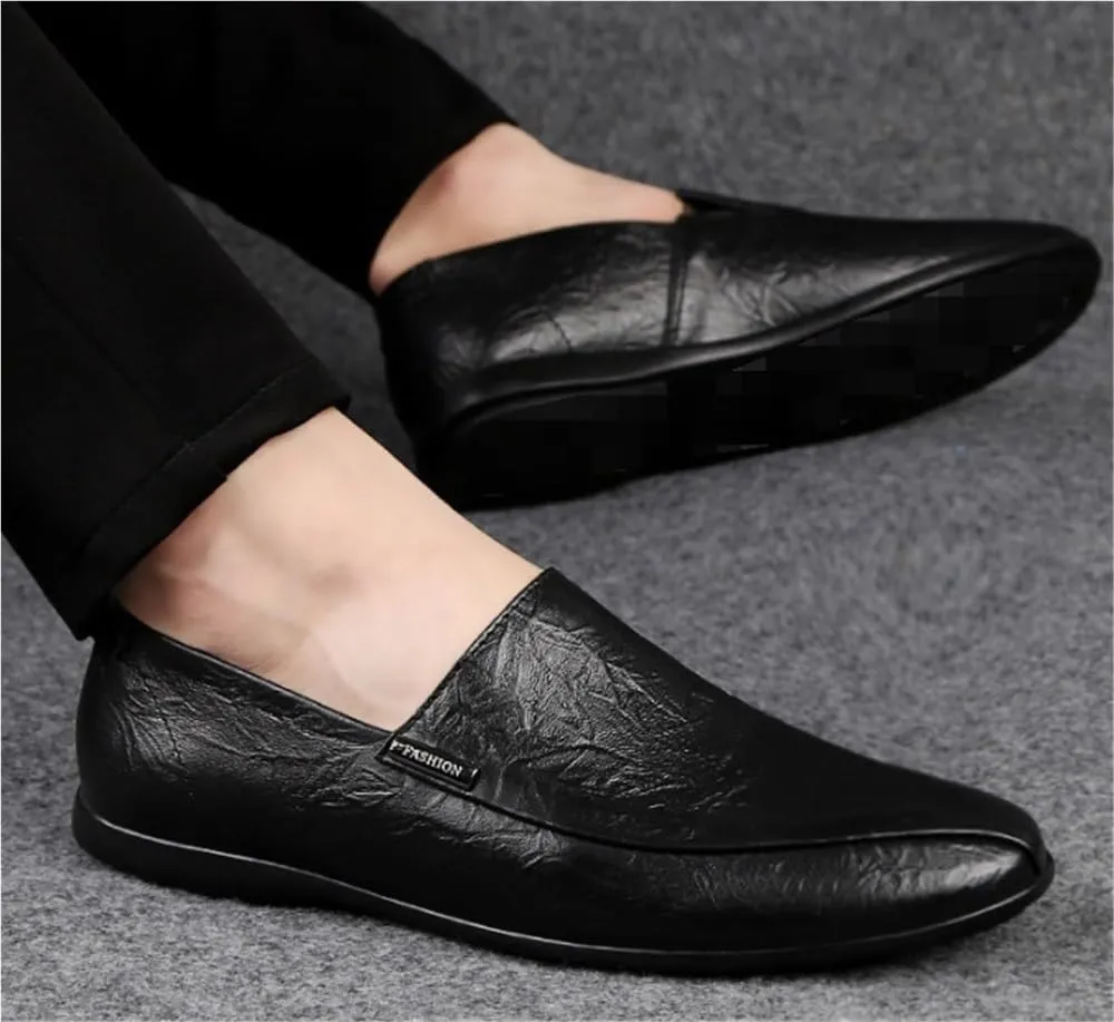 Mens Slip Resistant Loafers Shoes Breathable Slip On Comfortable Driving Style for Casual Events Business Outdoors Wedding