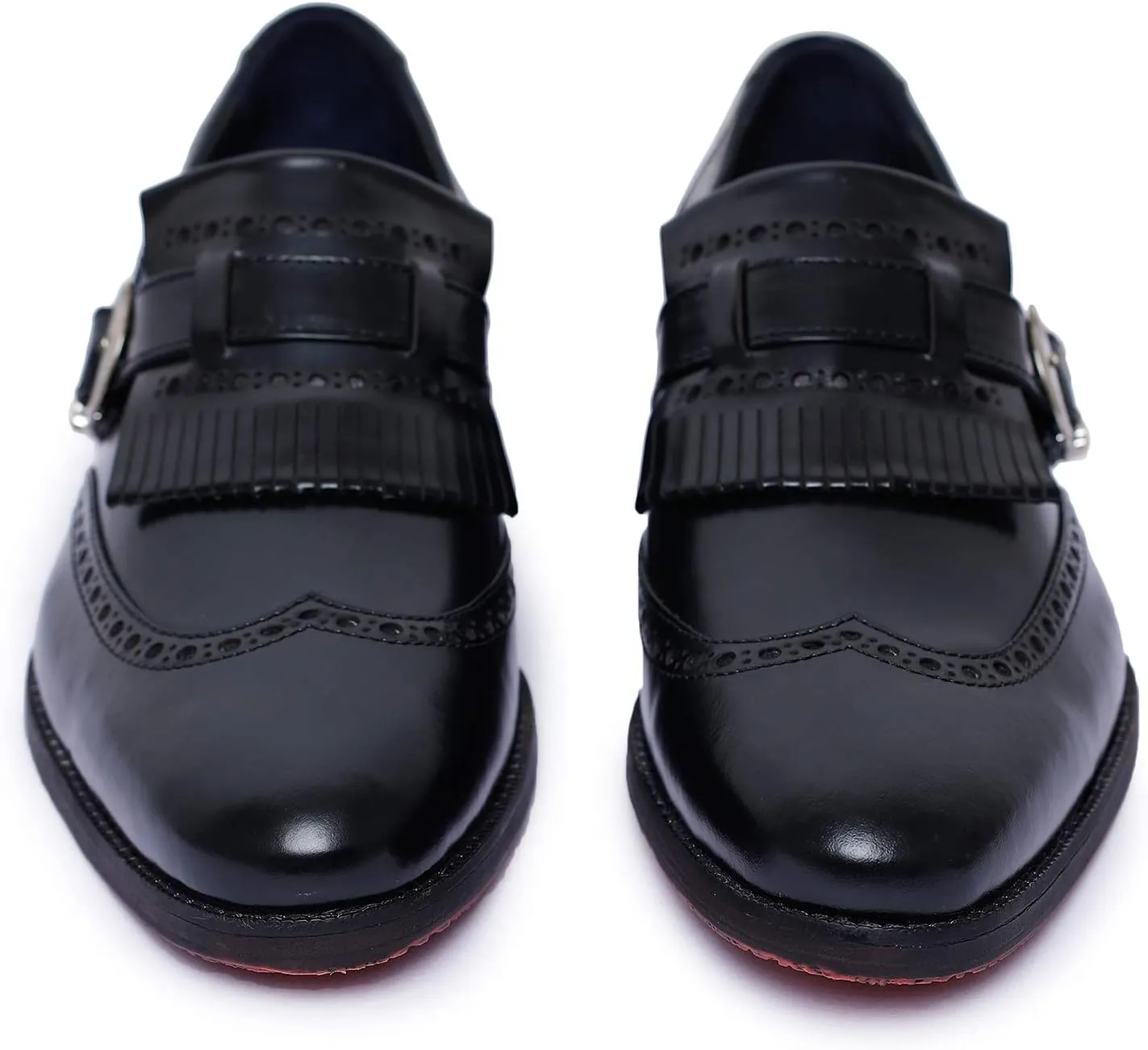 Men's Wingtip Brogue Kiltie Monk Strap Loafer Dress Shoes