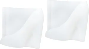 Mikinona 2pcs Silicone Shoe for Fondant Cake Easy to Clean Non- and Girls Baking Tool