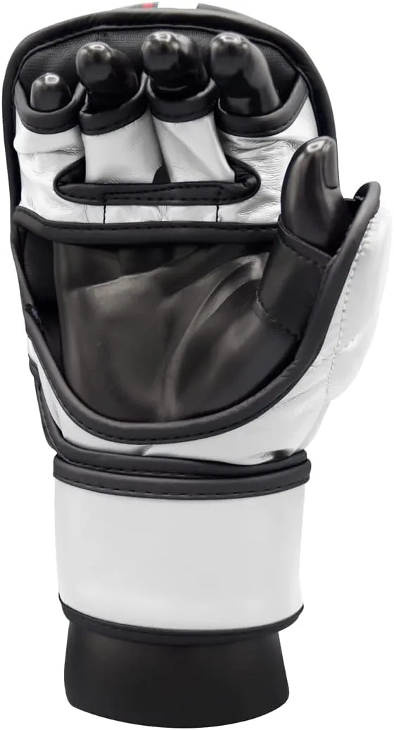 MMA Sparring Pro Gloves, with Open Ventilated Palm, Martial Arts Mitts Suitable for Men Women, Kara Cage Fighting, Combat Sports Training, Muay Thai, Punching Bag and Kickboxing