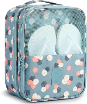 Mossio Shoe Bag Holds 3 Pair of Shoes for Travel and Daily Use Storage Pouch