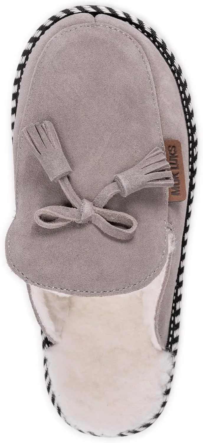 MUK LUKS Women's Leather Goods Cosette Mule Slipper