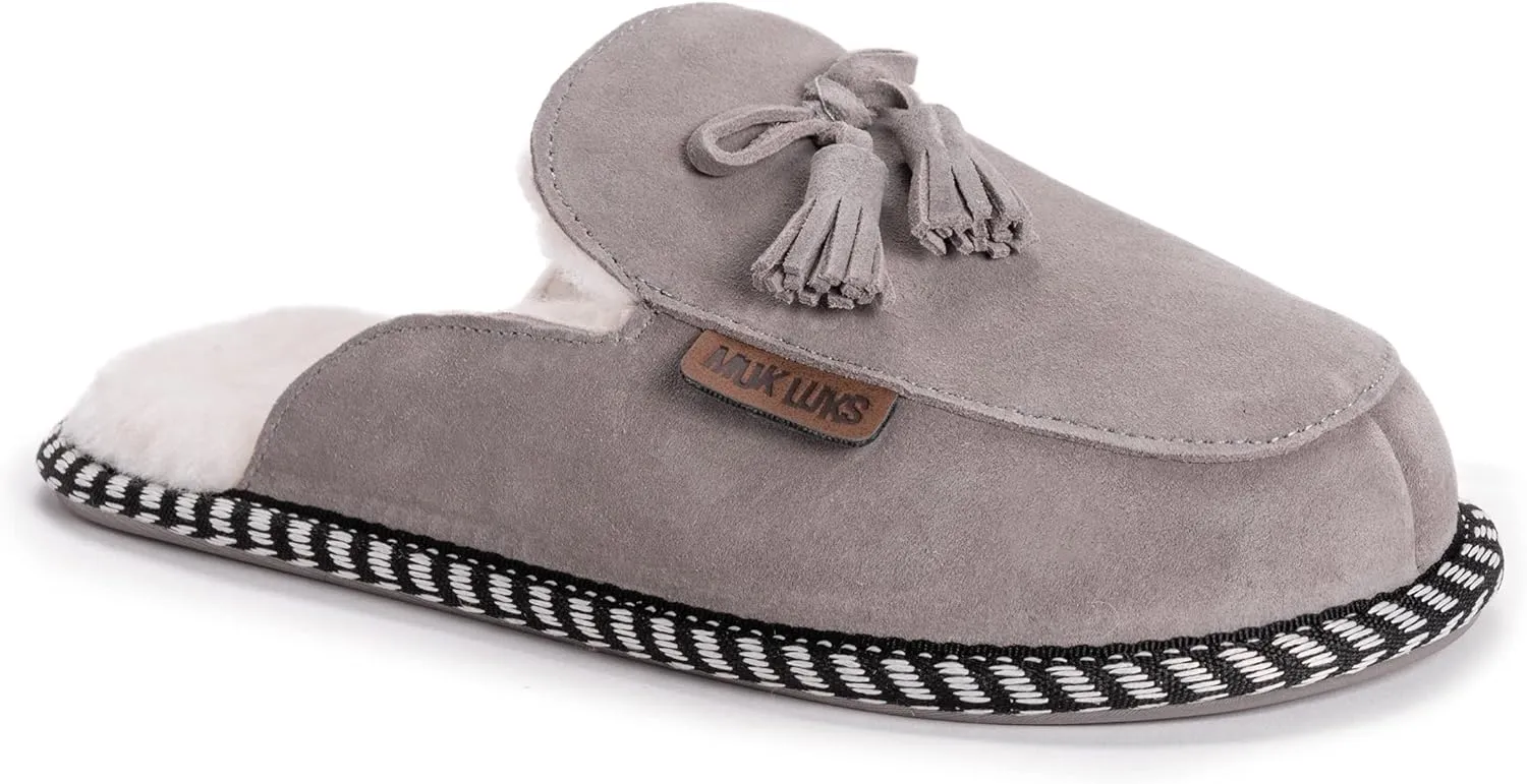 MUK LUKS Women's Leather Goods Cosette Mule Slipper