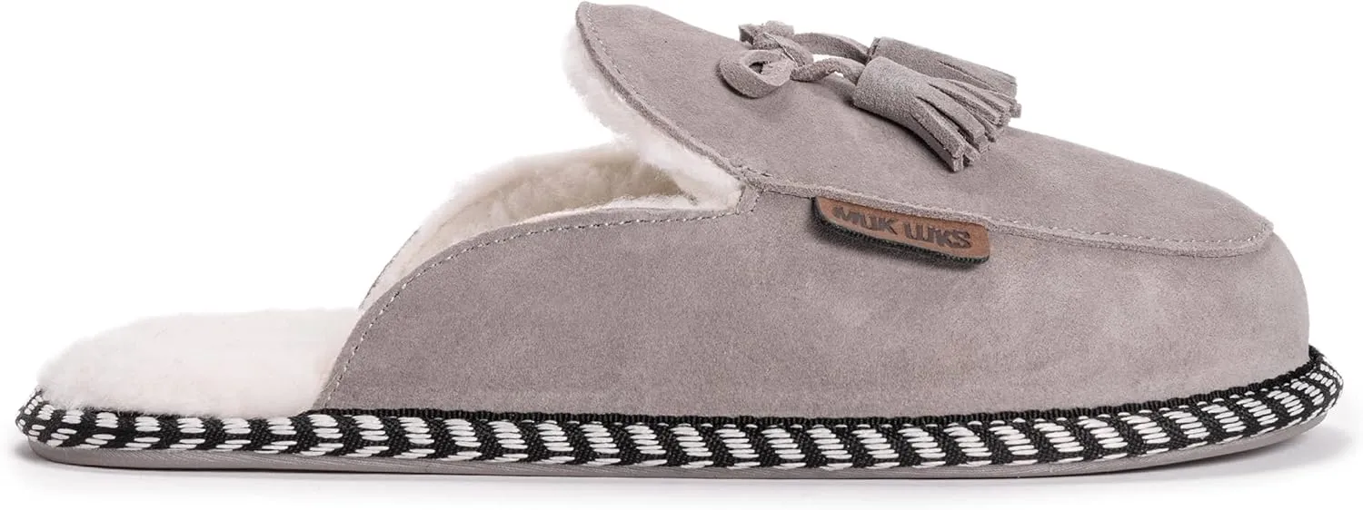MUK LUKS Women's Leather Goods Cosette Mule Slipper
