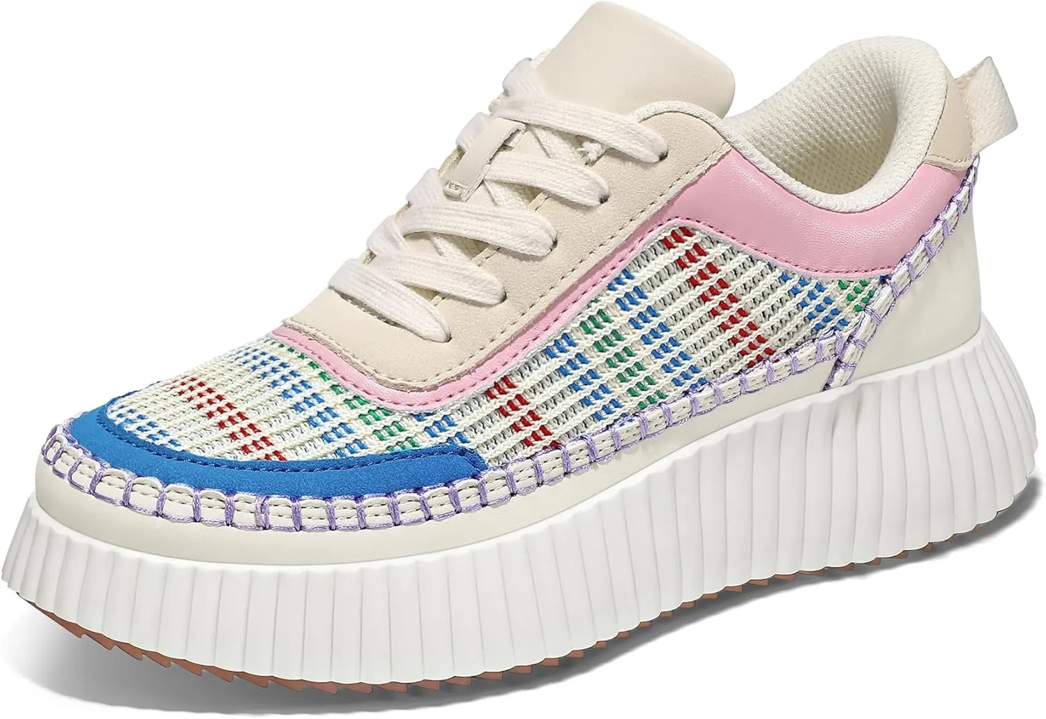 mysoft Women's Platform Chunky Sneakers Comfortable Lightweight Fashion Sneaker Casual Walking Shoes