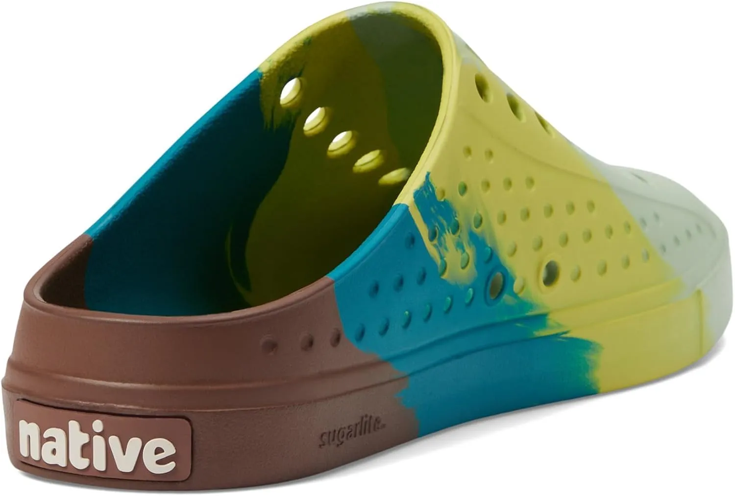 Native Shoes Jefferson Clog Marble - Unisex Clogs - Synthetic Outsole - Round Toe Shape - Slip-on Style