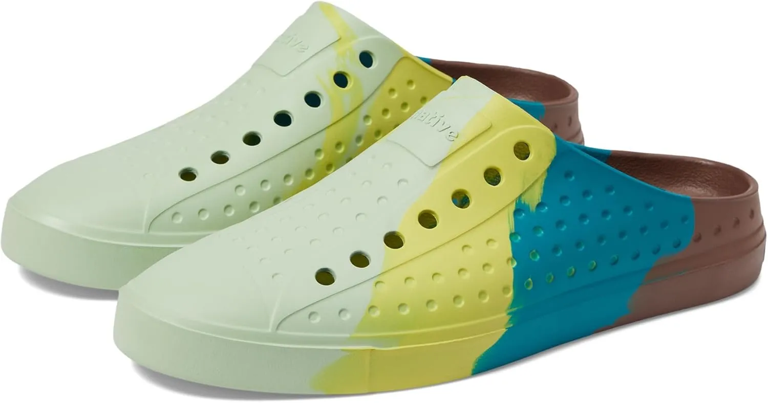 Native Shoes Jefferson Clog Marble - Unisex Clogs - Synthetic Outsole - Round Toe Shape - Slip-on Style