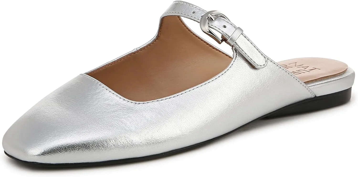 Naturalizer Womens Apple Slip on Mary Jane Mule