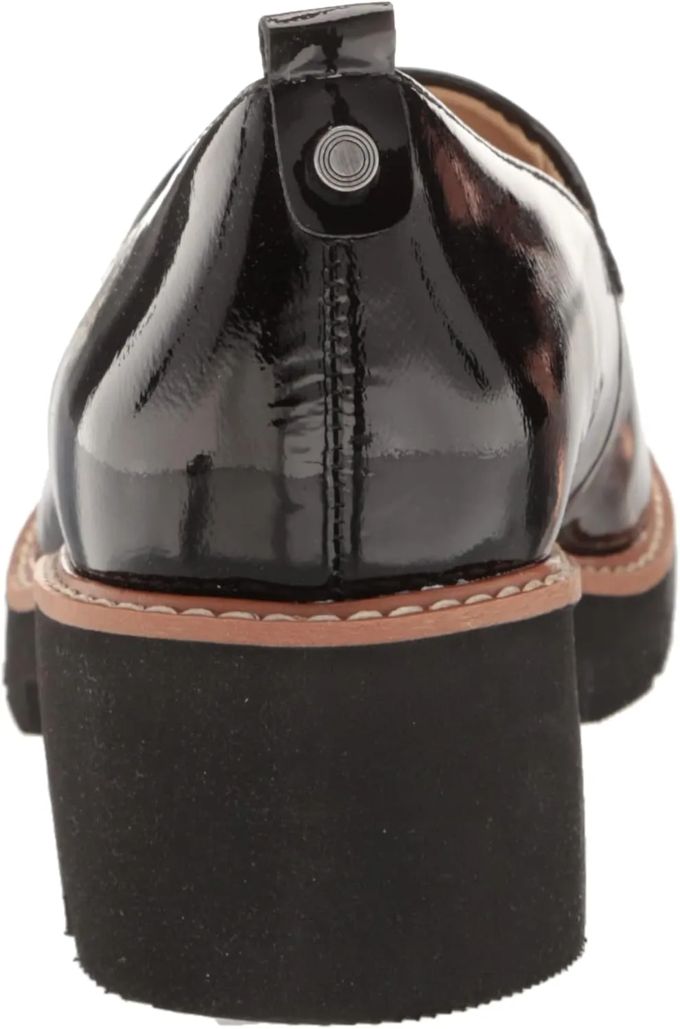 Naturalizer Women's Darry Slip-On Lightweight Lug Sole Heeled Loafer