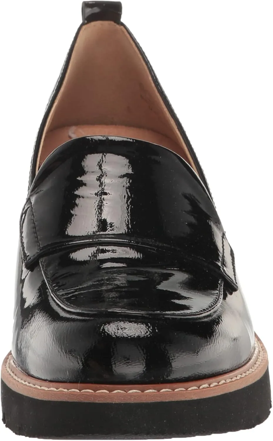 Naturalizer Women's Darry Slip-On Lightweight Lug Sole Heeled Loafer