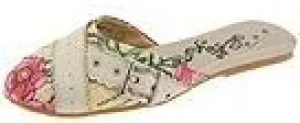 Naughty Monkey Women's Under Line Flat Mule