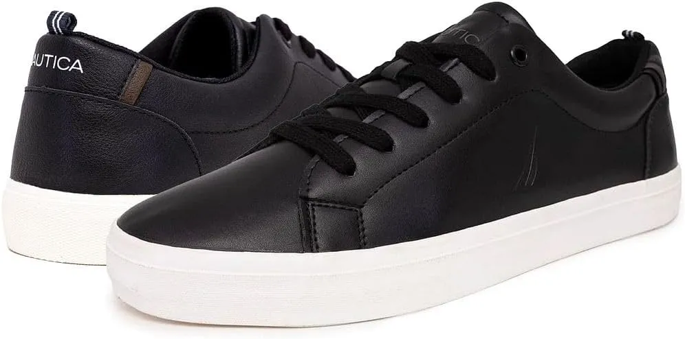 Nautica Men's Casual Shoe, Classic Lace-Up Low Top Loafer, Fashion Sneaker - in Medium & Wide Width Sizes