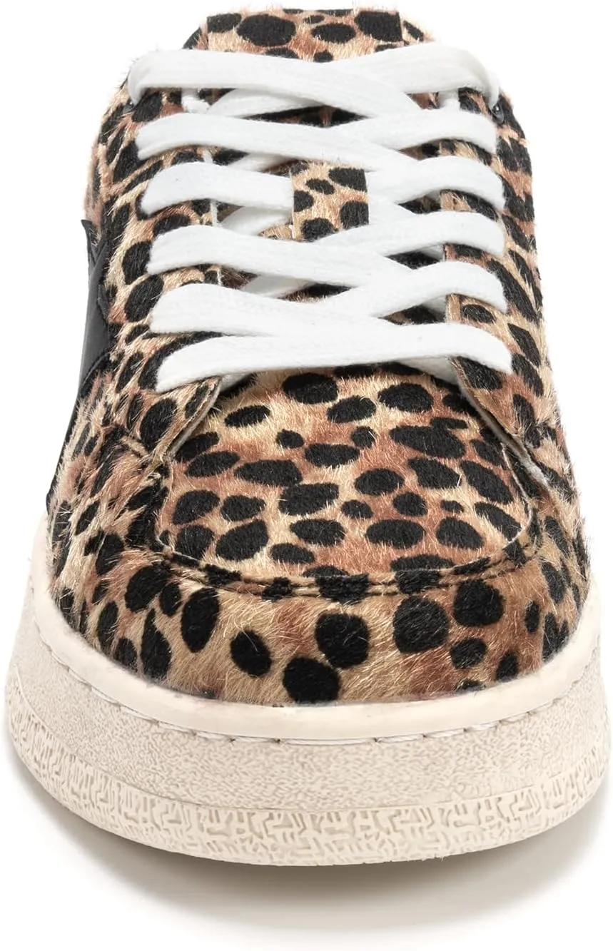 Niluber Star Sneakers for Women Low Top Comfortable Cushioned White Gold Sliver Leopard Platform Sneakers Lace Up Red Glitter Platform Party Shoes
