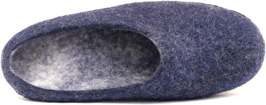 Nootkas Men's Felted Merino Wool 'Astoria' Mule House Slipper