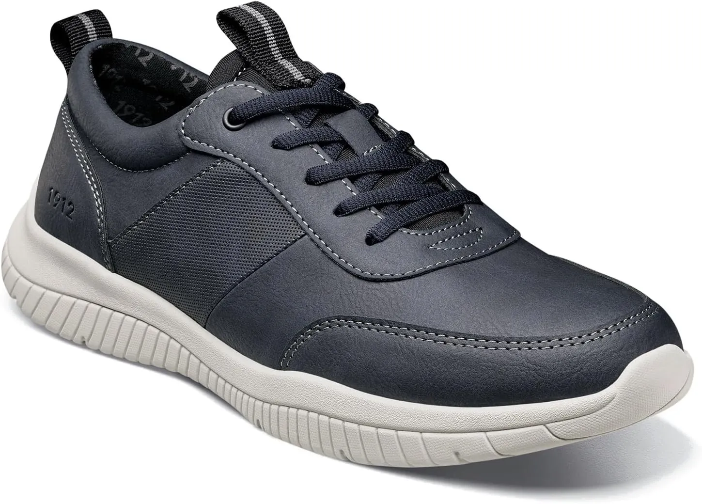 Nunn Bush Men's Kore City Pass Moccasin Toe Oxford Athletic Style Casual Lightweight Comfortable Lace Up