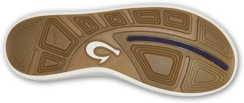 OLUKAI Moku Pae Men's Boat Shoes, Water Resistant & Breathable Mesh, Easy Slip On Design, Quick-Drying & Enhanced Traction