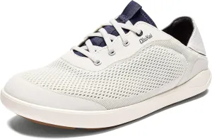 OLUKAI Moku Pae Men's Boat Shoes, Water Resistant & Breathable Mesh, Easy Slip On Design, Quick-Drying & Enhanced Traction