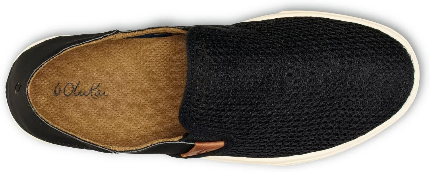 OLUKAI Pehuea Women's Slip On Sneakers, Casual Everyday Shoes with Easy On & Off Design, Breathable Mesh & Drop-in Heel, All-Day Comfort & Support