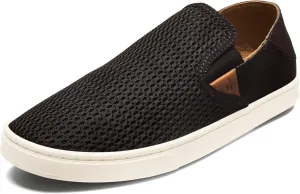 OLUKAI Pehuea Women's Slip On Sneakers, Casual Everyday Shoes with Easy On & Off Design, Breathable Mesh & Drop-in Heel, All-Day Comfort & Support