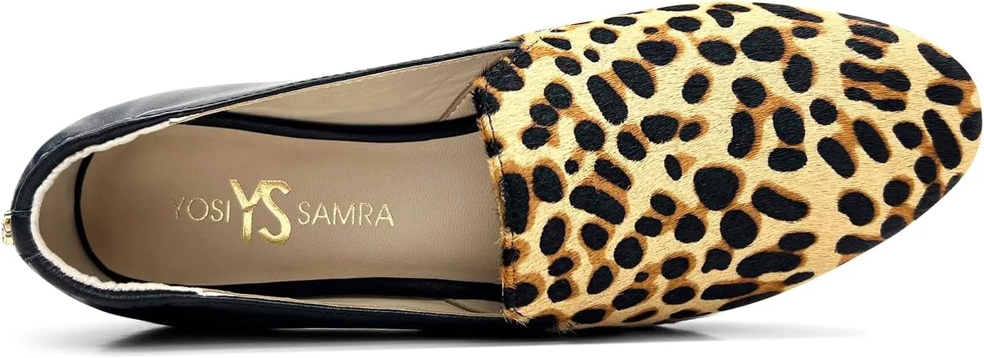 Preslie Loafer in Leopard Calf Hair