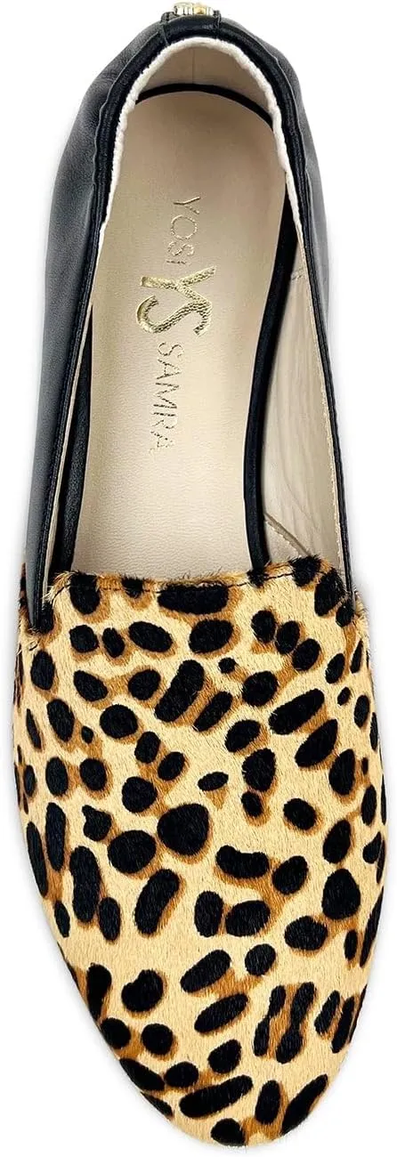 Preslie Loafer in Leopard Calf Hair