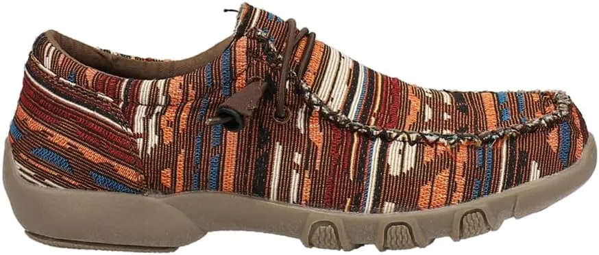 ROPER Womens Chillin Aztec Chukka Flats Casual - Black
