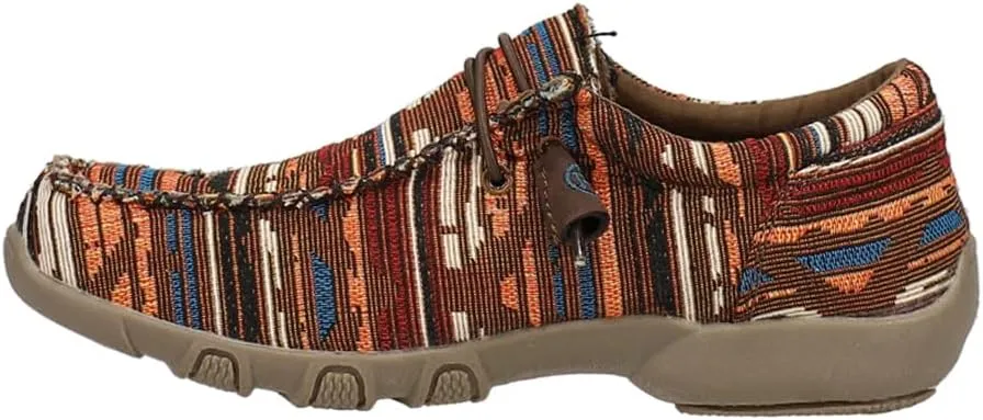 ROPER Womens Chillin Aztec Chukka Flats Casual - Black