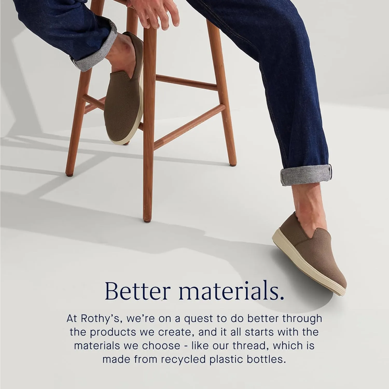 Rothy's The Ravello Slip On Sneaker, Men's Casual Fashion Shoes, Made from Recycled Plastic Bottles & Machine Washable