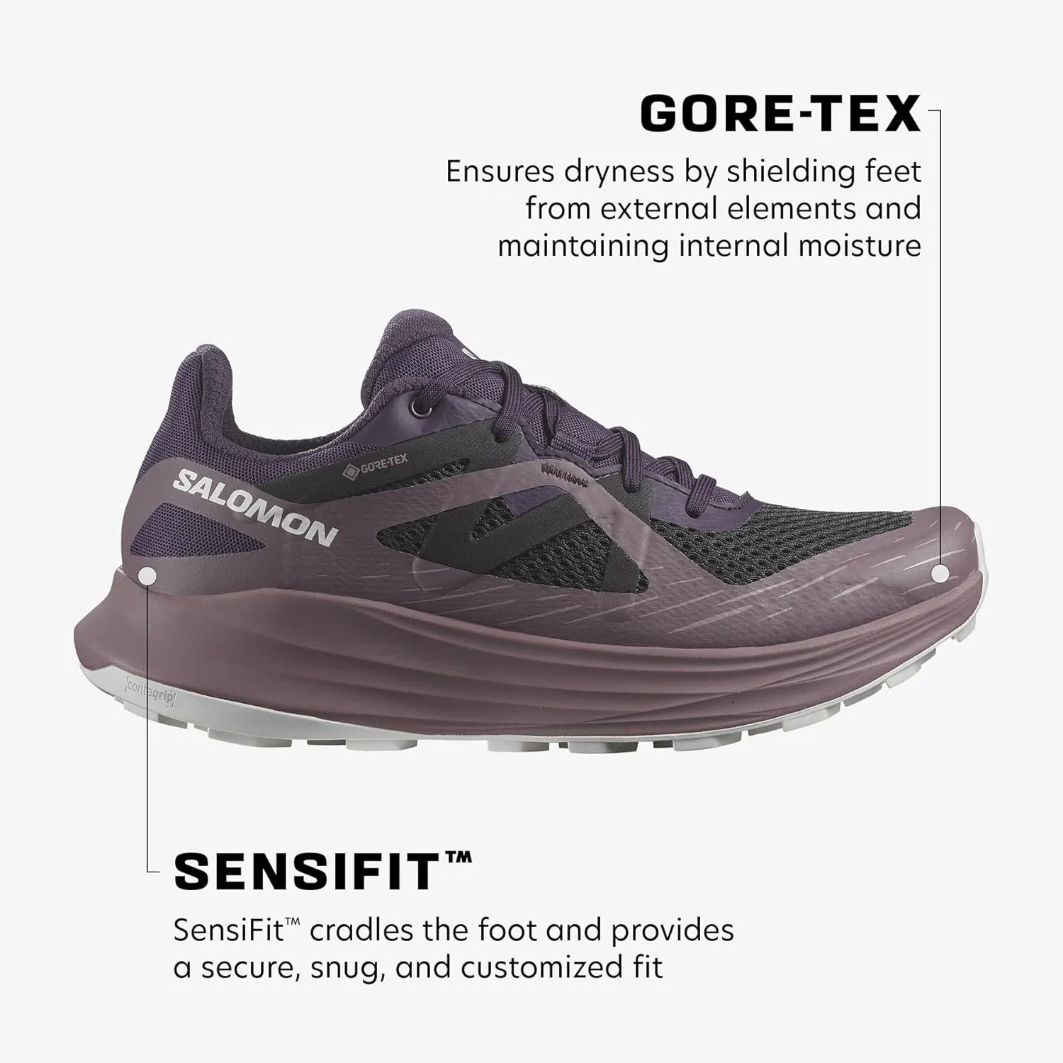 Salomon Women's Ultra Flow Gore Tex Hiking Shoe