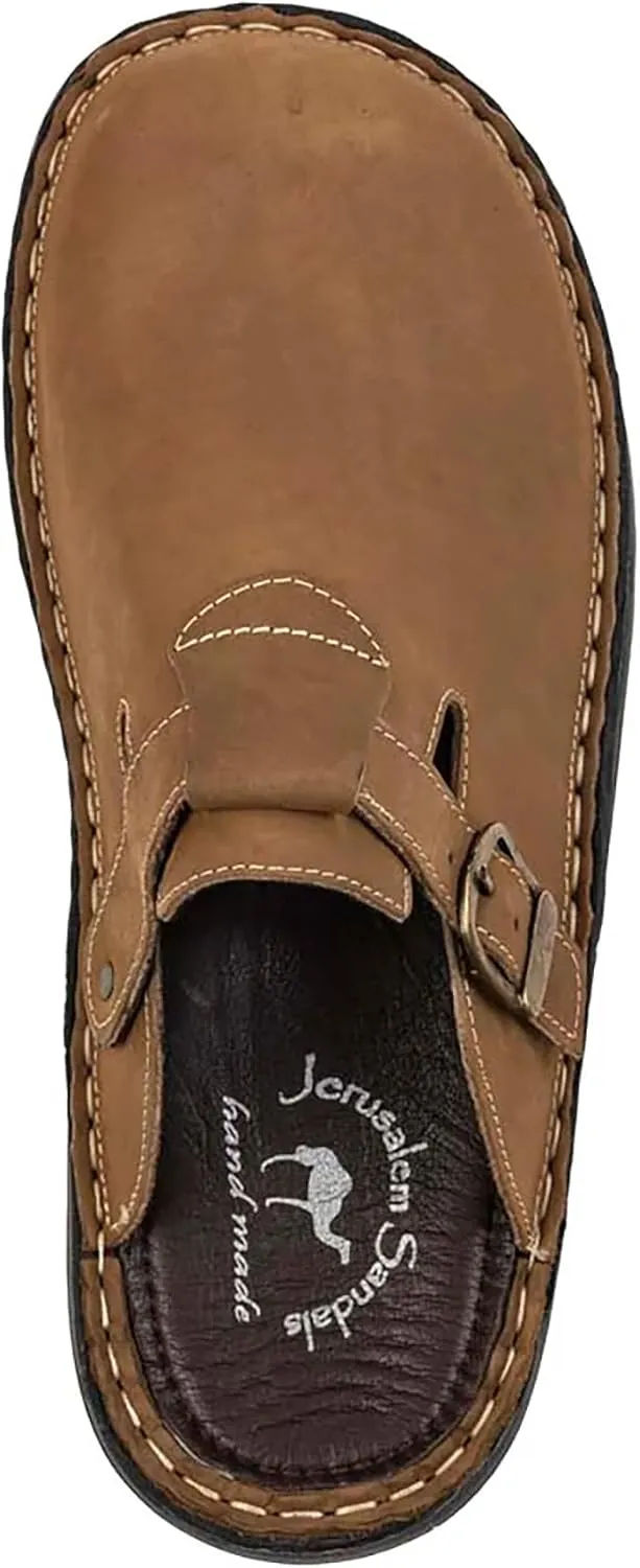 Sawyer - Leather Clog-Toe Sandal - Mens Sandals