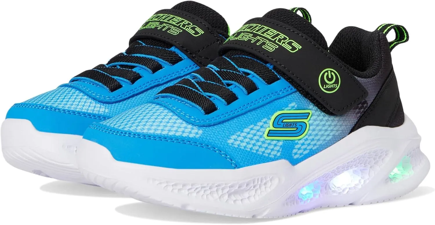 Skechers Kids' Meteor-Lights-Krendo Sneaker