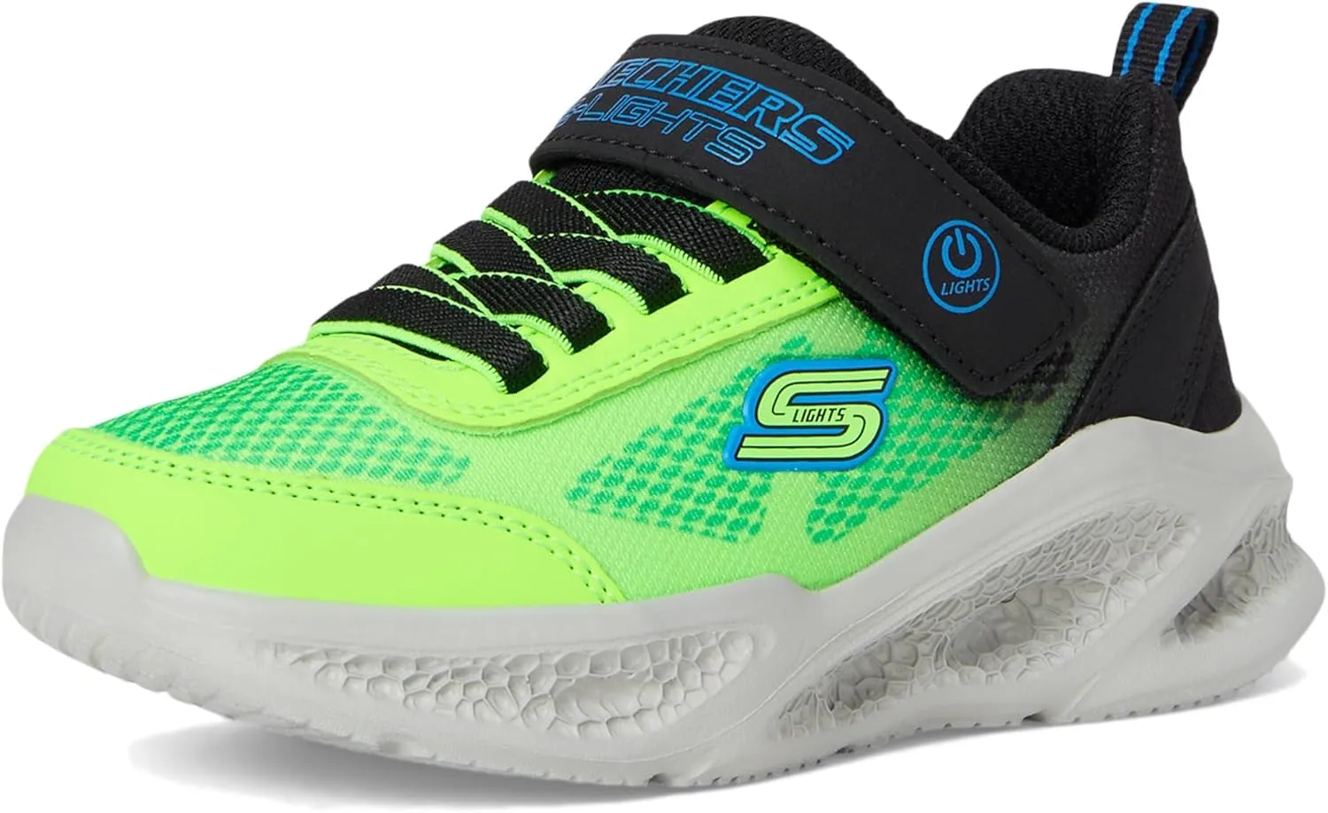 Skechers Kids' Meteor-Lights-Krendo Sneaker