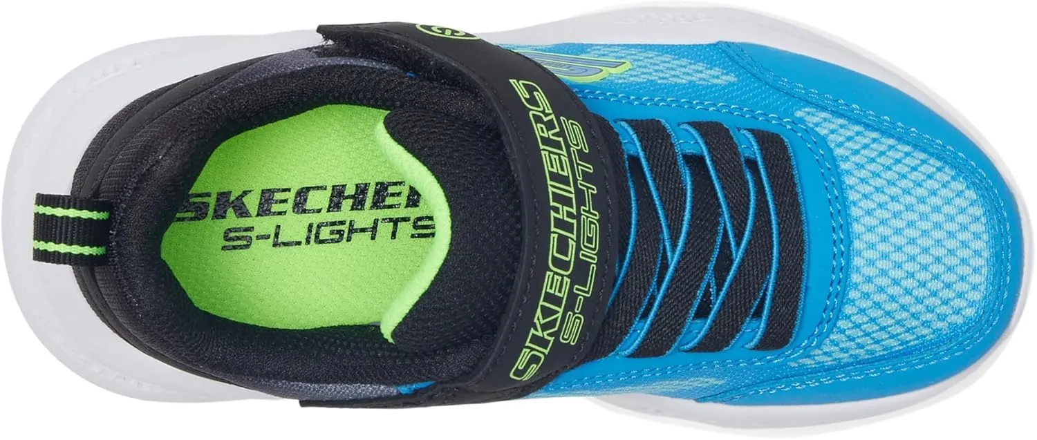 Skechers Kids' Meteor-Lights-Krendo Sneaker