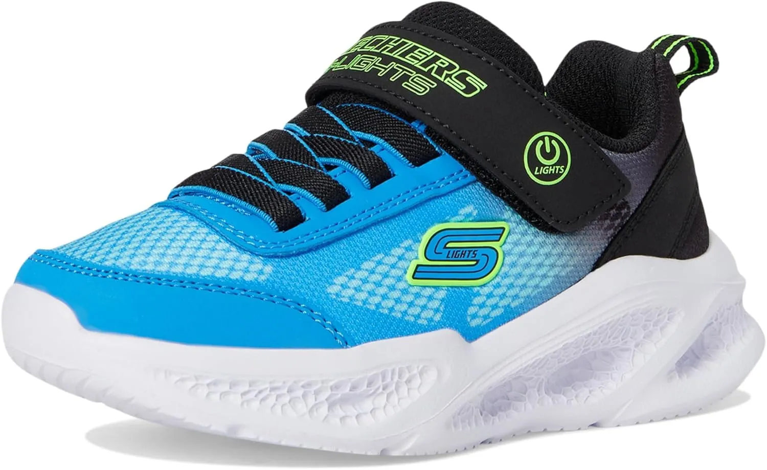 Skechers Kids' Meteor-Lights-Krendo Sneaker