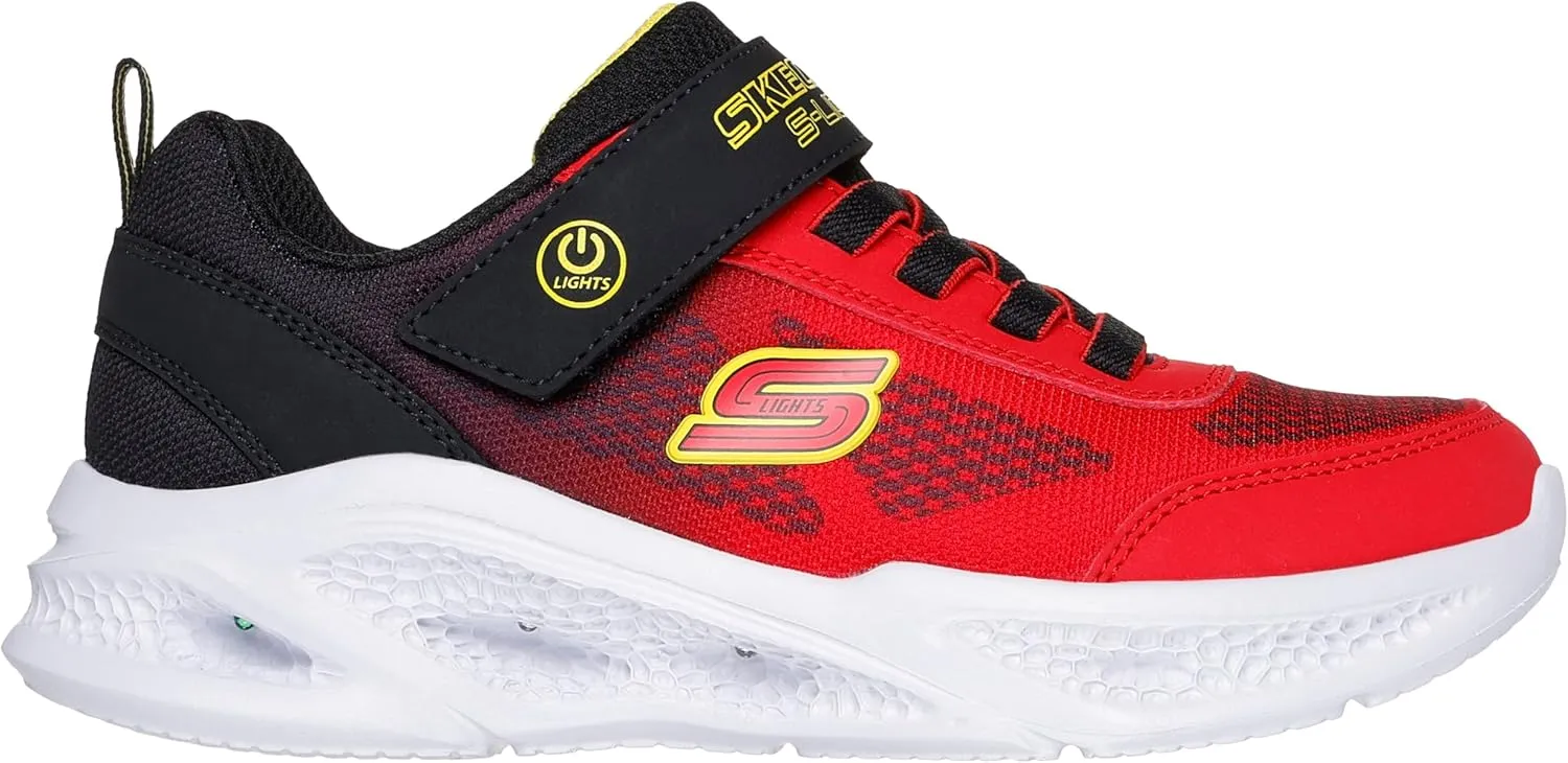 Skechers Kids' Meteor-Lights-Krendo Sneaker
