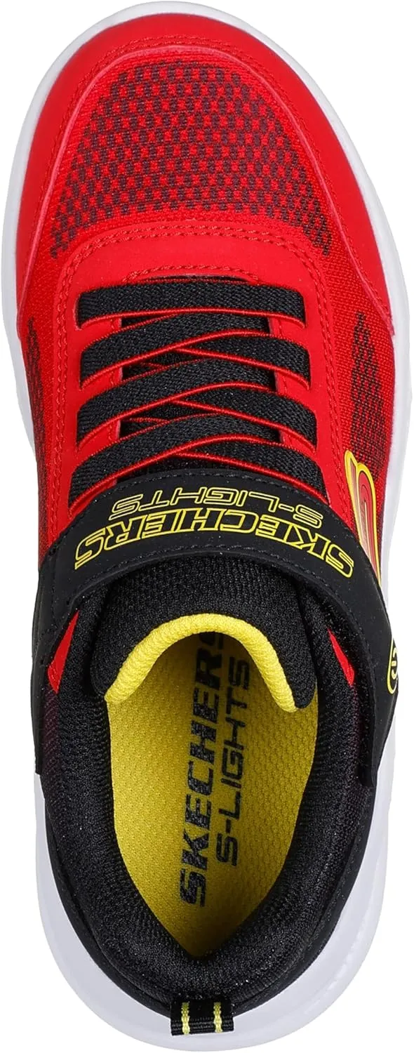 Skechers Kids' Meteor-Lights-Krendo Sneaker