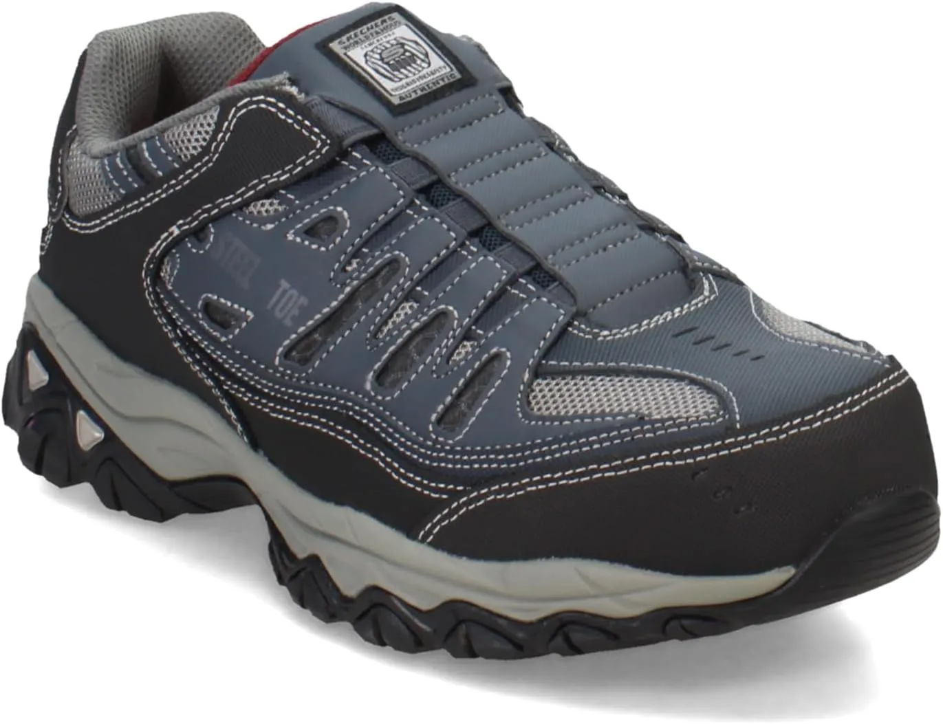 Skechers Men's Cankton Ebbitt Steel Toe Construction Shoe