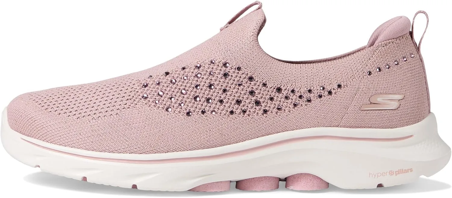 Skechers Women's Go Walk 7 Bling Sneaker