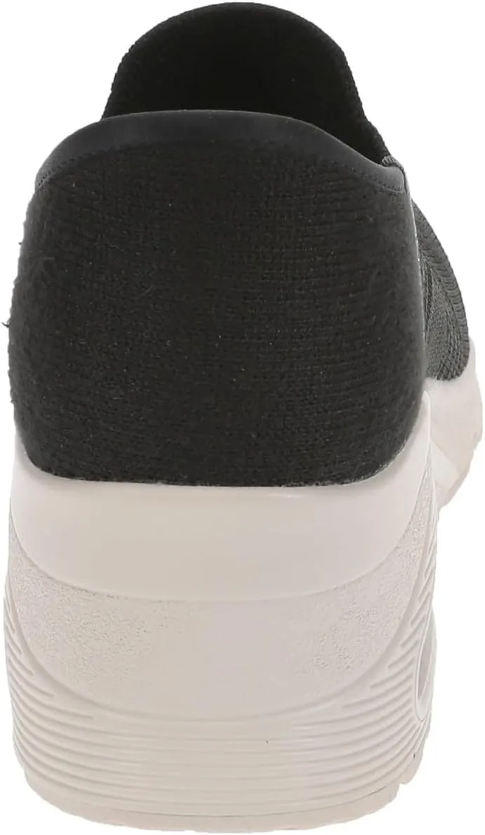 Skechers Women's Uno Wedge-Kickin' Knit Hands Free Slip-ins Sneaker
