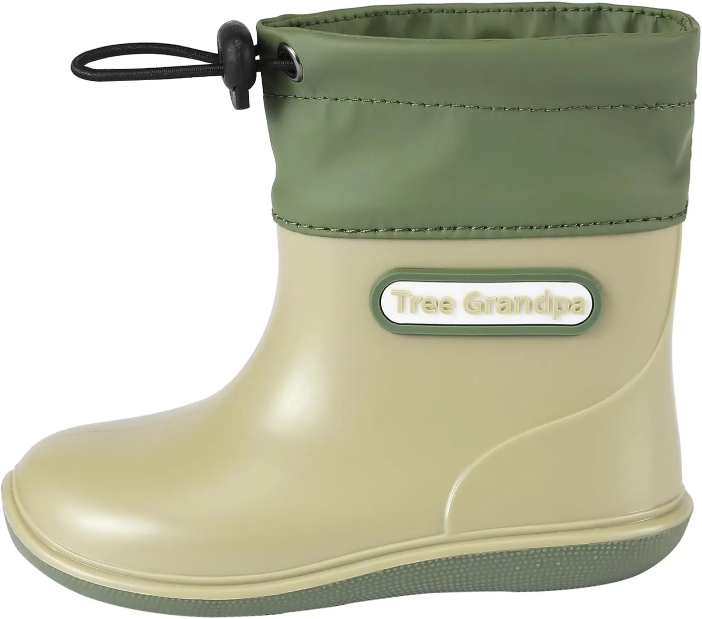 Toddler Kids Rain Boots for Boys Girls Easy-on Lightweight Waterproof Rainboots Baby