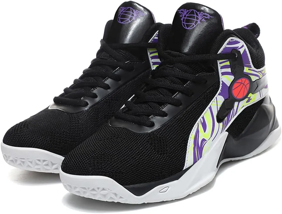 Unisex's High Top Lightweight Fly-Weaving Running Jogging Sneakers Sports Tennis Basketball Shoes