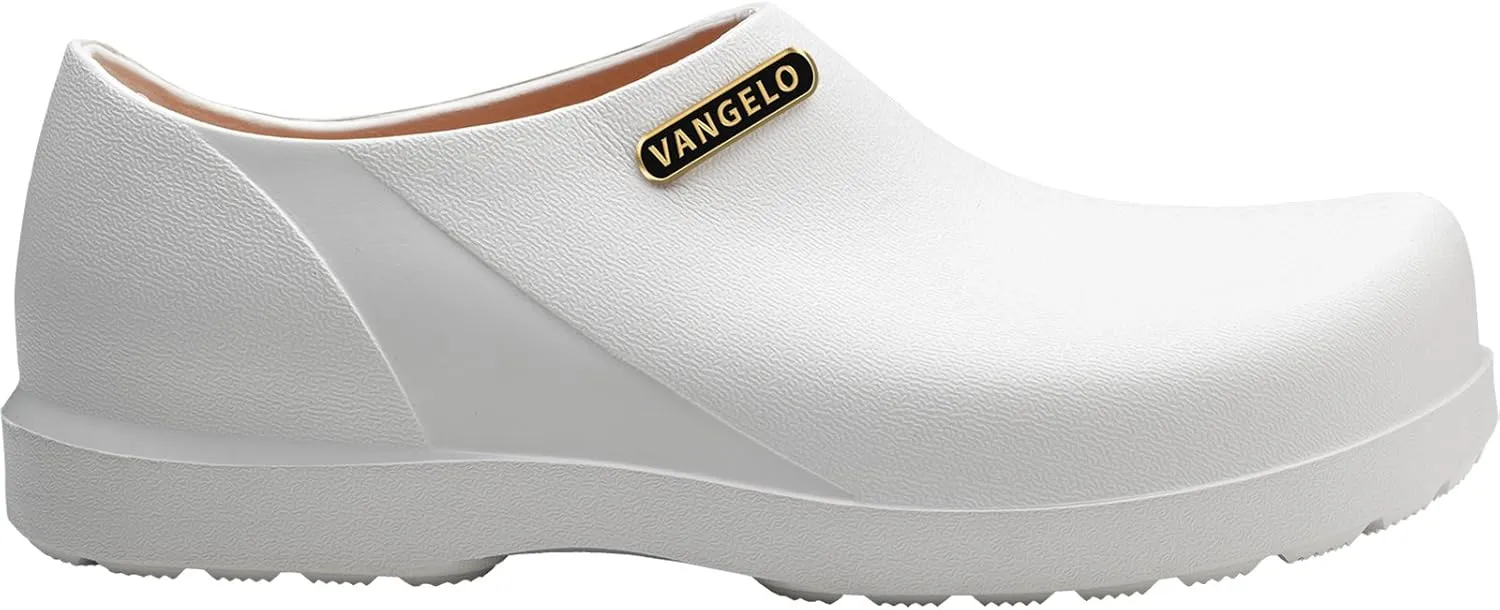 VANGELO Professional Slip Resistant Clog Waterproof Men Work Nurse Shoe Chef Shoe Carlisle Black Lime White Multicolor