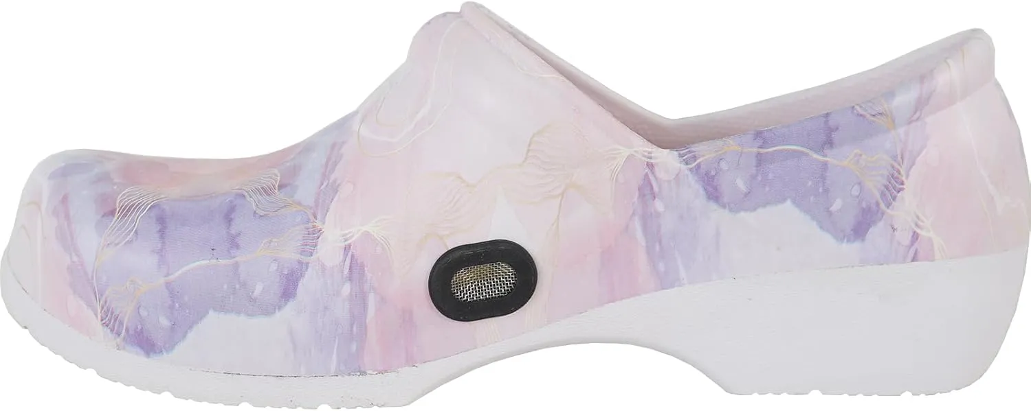 VANGELO Women Professional Slip Resistant Clog Waterproof Nurse Shoe Work Chef Shoe NIKO Removable Insole Size 6 to 12