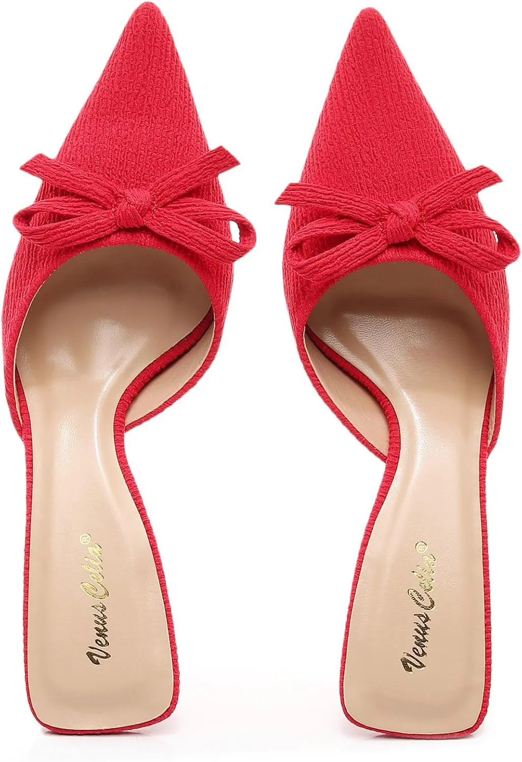 VenusCelia Women's Summer-Time Dress Pump Heeled Sandal