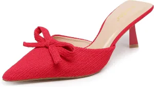 VenusCelia Women's Summer-Time Dress Pump Heeled Sandal