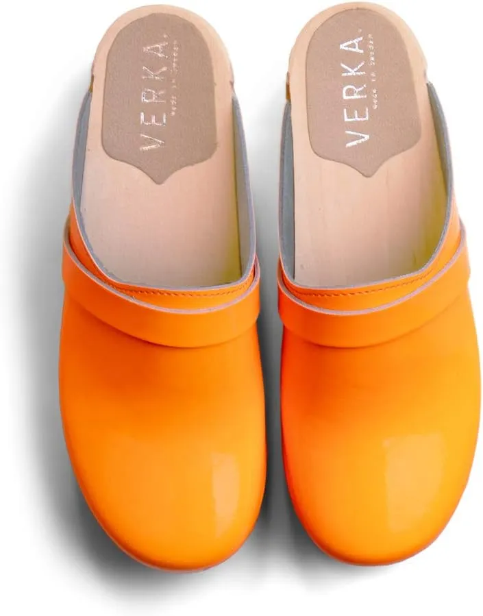 VERKA Women's Wooden Clogs from Sweden - LEDIG