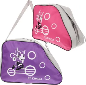 VICASKY Roller Skates Pouch 2pcs Skates Storage Bag for Women Easy to Use Clean Fashionable Oxford Fabric for Ice Skating Shoes Random Color